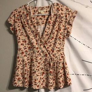 monteau floral blouse